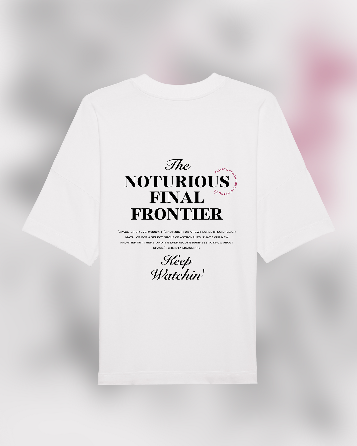 Final Frontier / T-shirt oversize unisexe