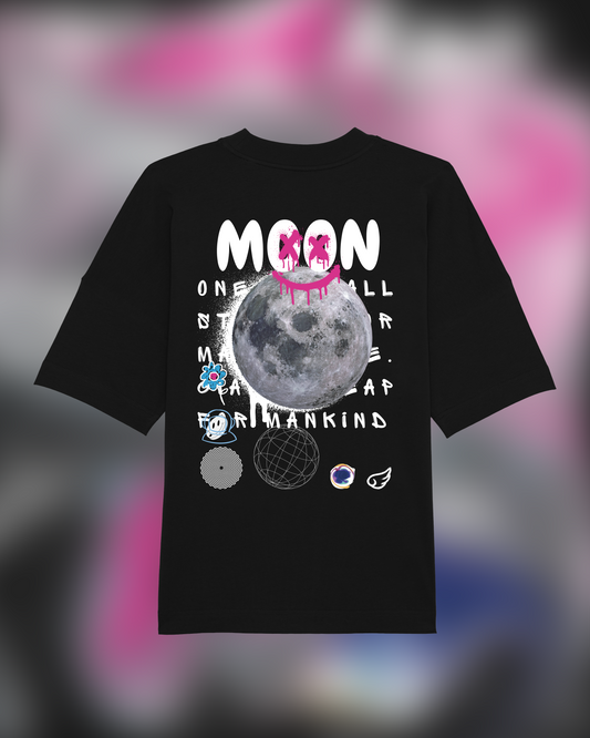 Moon Step / T-shirt oversize unisexe