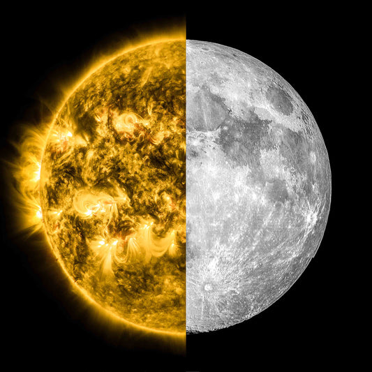 Pourquoi la Lune semble-t-elle être aussi grosse que le soleil?